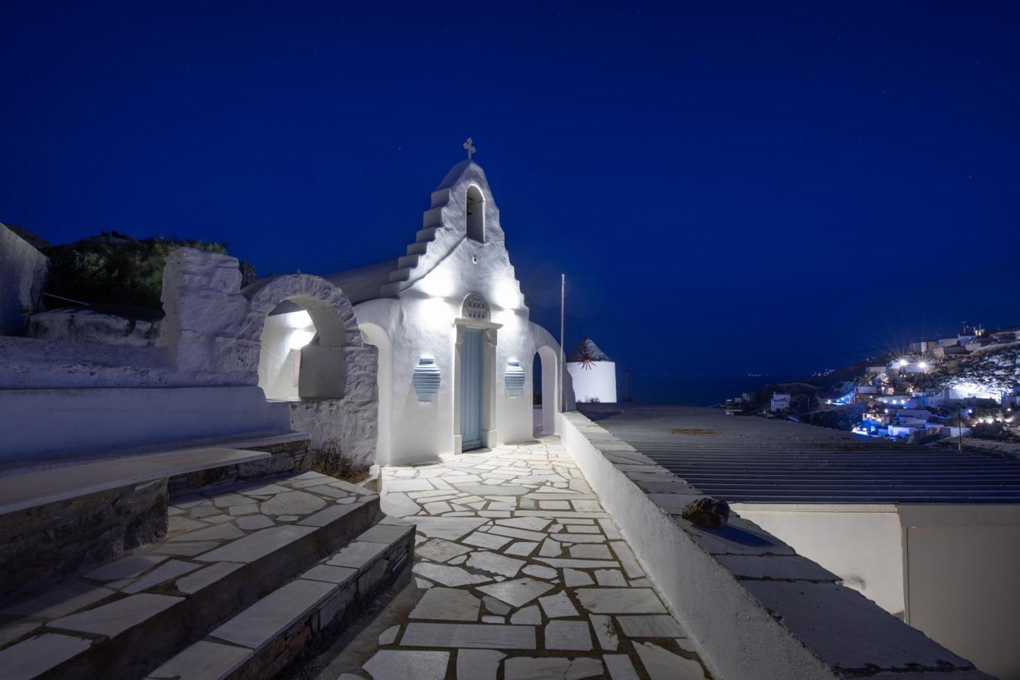 Apostolis Windmill Apartman Pszarú Kültér fotó