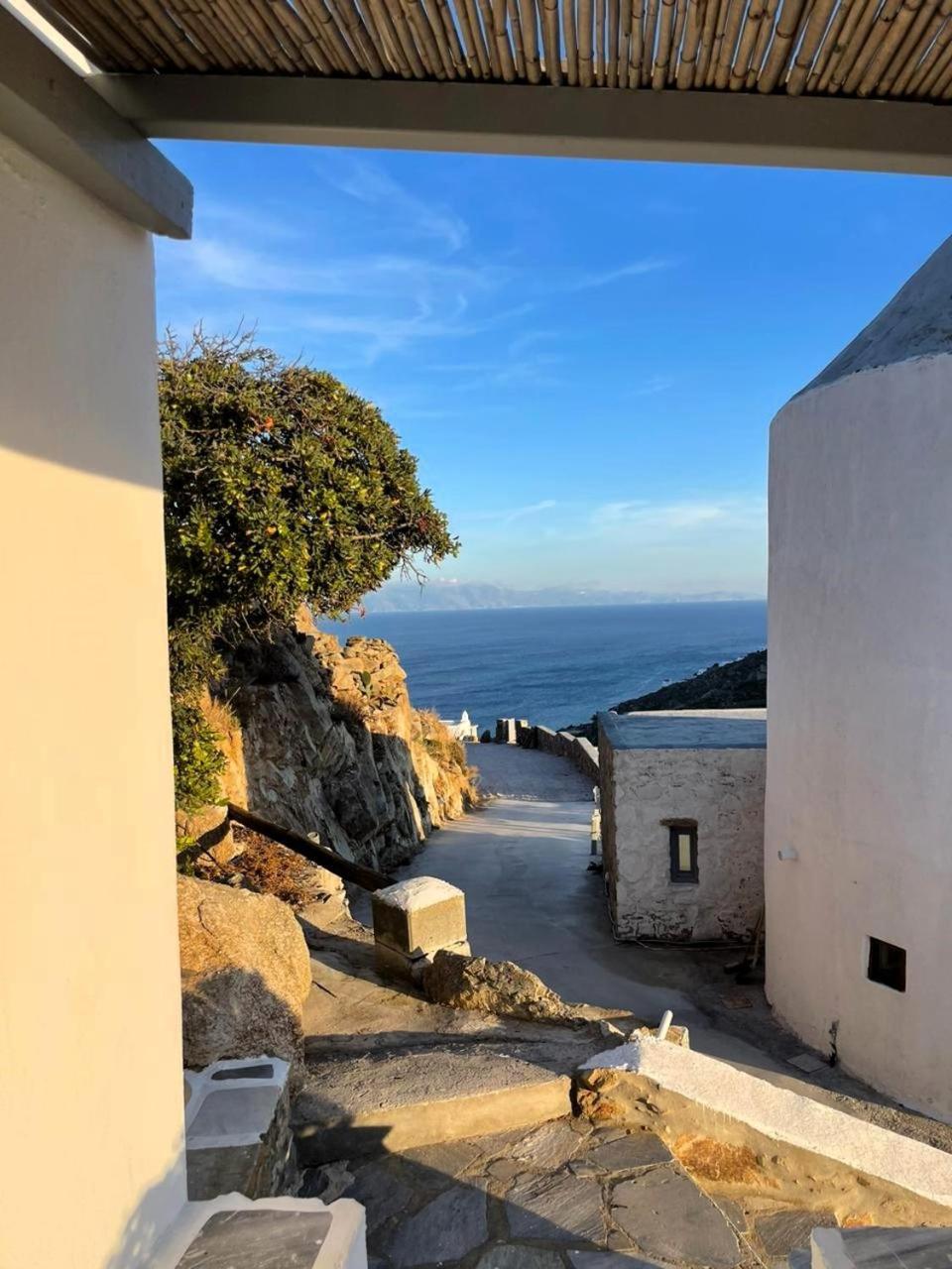 Apostolis Windmill Apartman Pszarú Kültér fotó